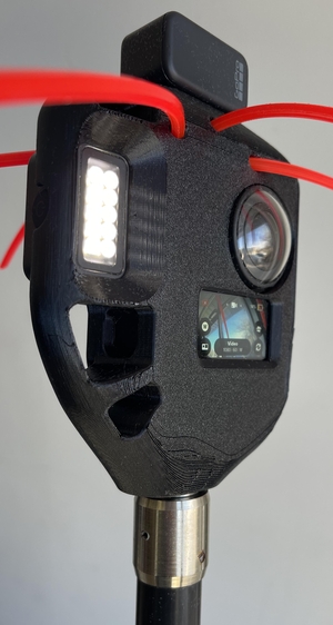 Sweeping Gear for professionals - cameras, respirators, etc